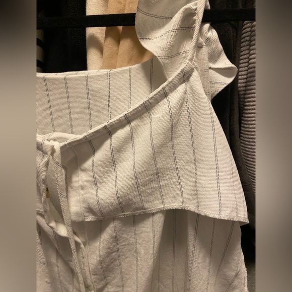 Hatch The Jenna Maternity Midi Dress in Ivory & Black Stripe Size 1 S/M … - Picture 9 of 10